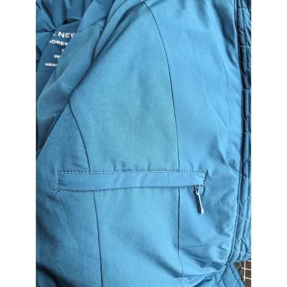 Stitch Fix Marc New York Risor Quilted Puffer Coat in Teal Green - Picture 6 of 11